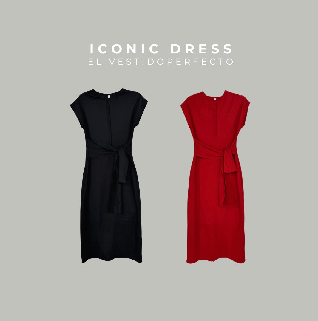 ICONIC DRESS ROJO