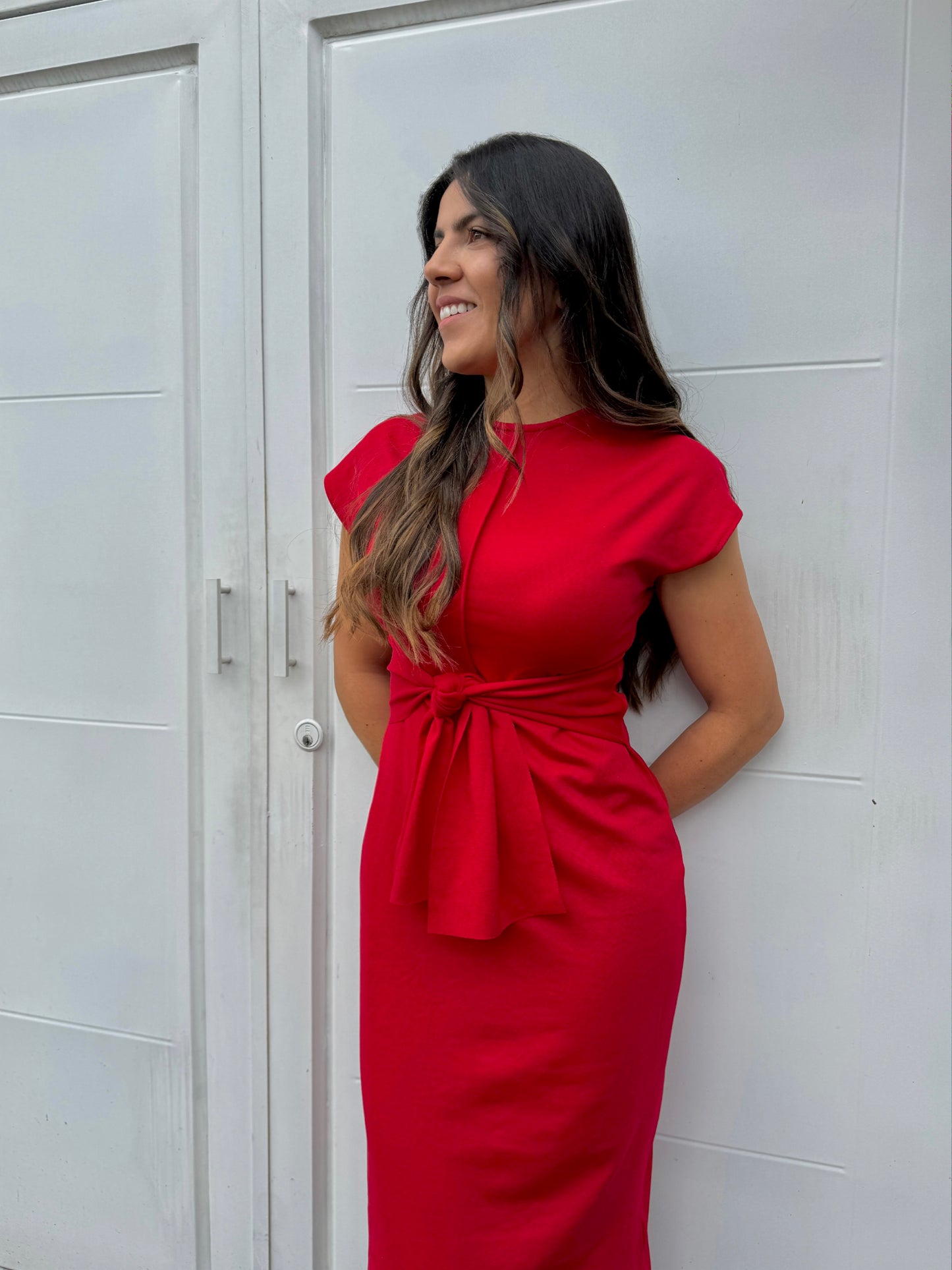 ICONIC DRESS ROJO