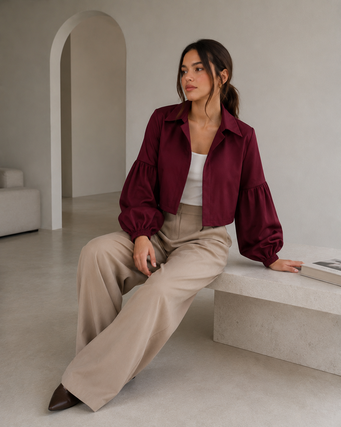BIANCA JACKET VINO