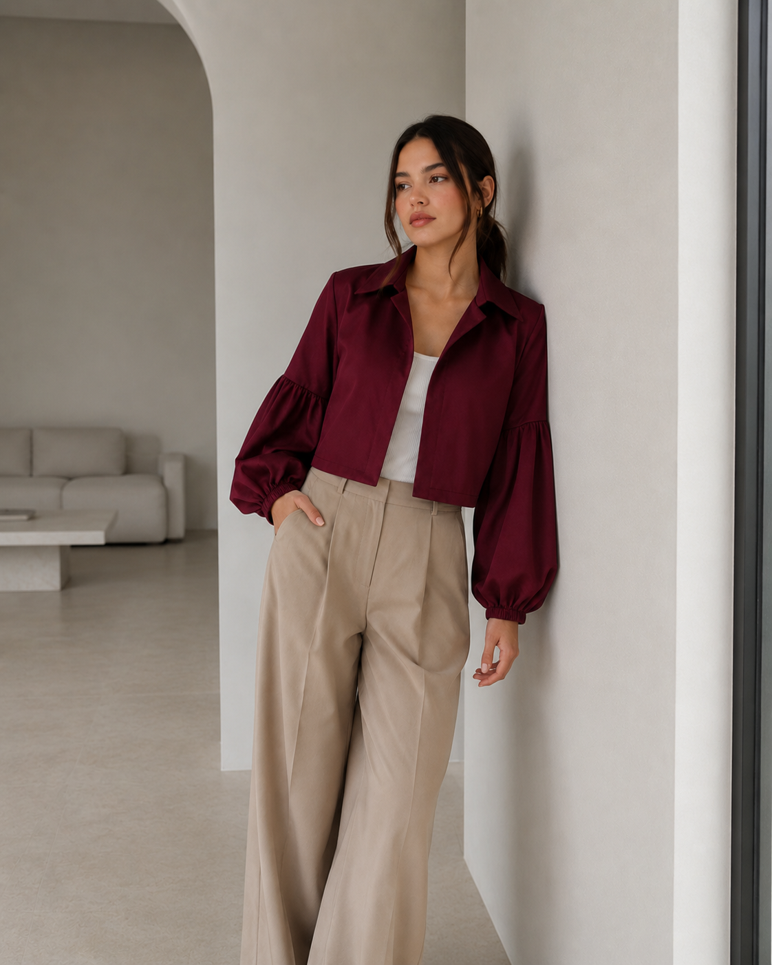 BIANCA JACKET VINO