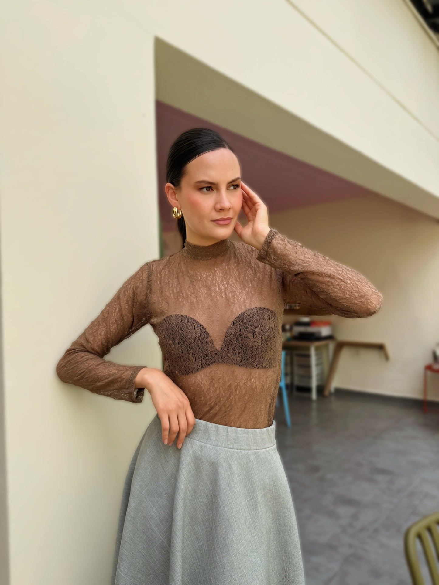 MESH BEIGE