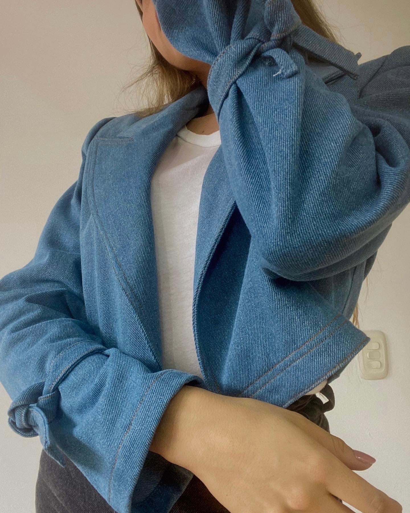 DENIM BLAZER