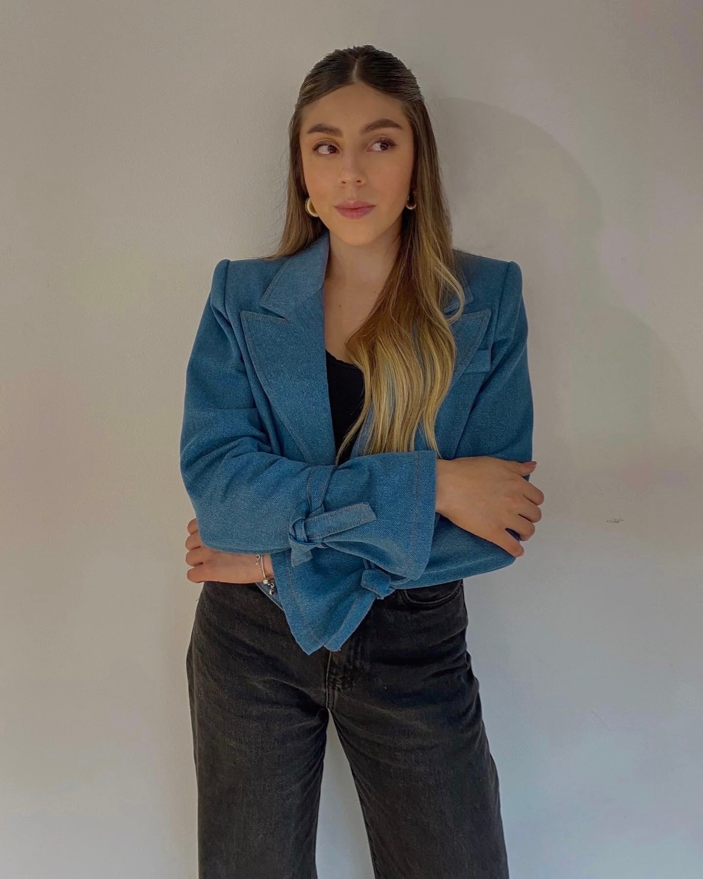 DENIM BLAZER